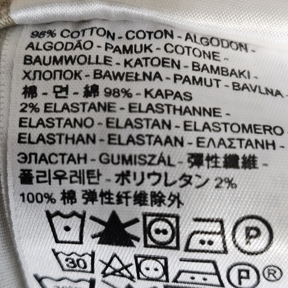 Levis Khaki Bermuda 10" Dad Jean Shorts Womens Size 10 - Picture 6 of 6